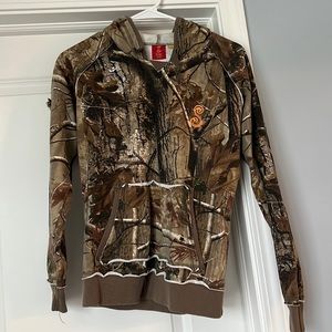 Juniors Camouflage Hoodie size Small